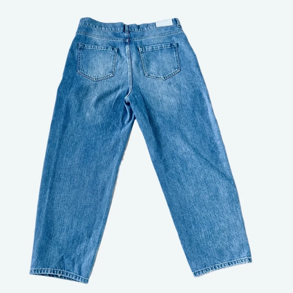 Whistles Barrel Leg High Rise Jeans - Picture 3 of 6